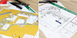 Was beinhaltet der Feuerwehrplan nach DIN 14095